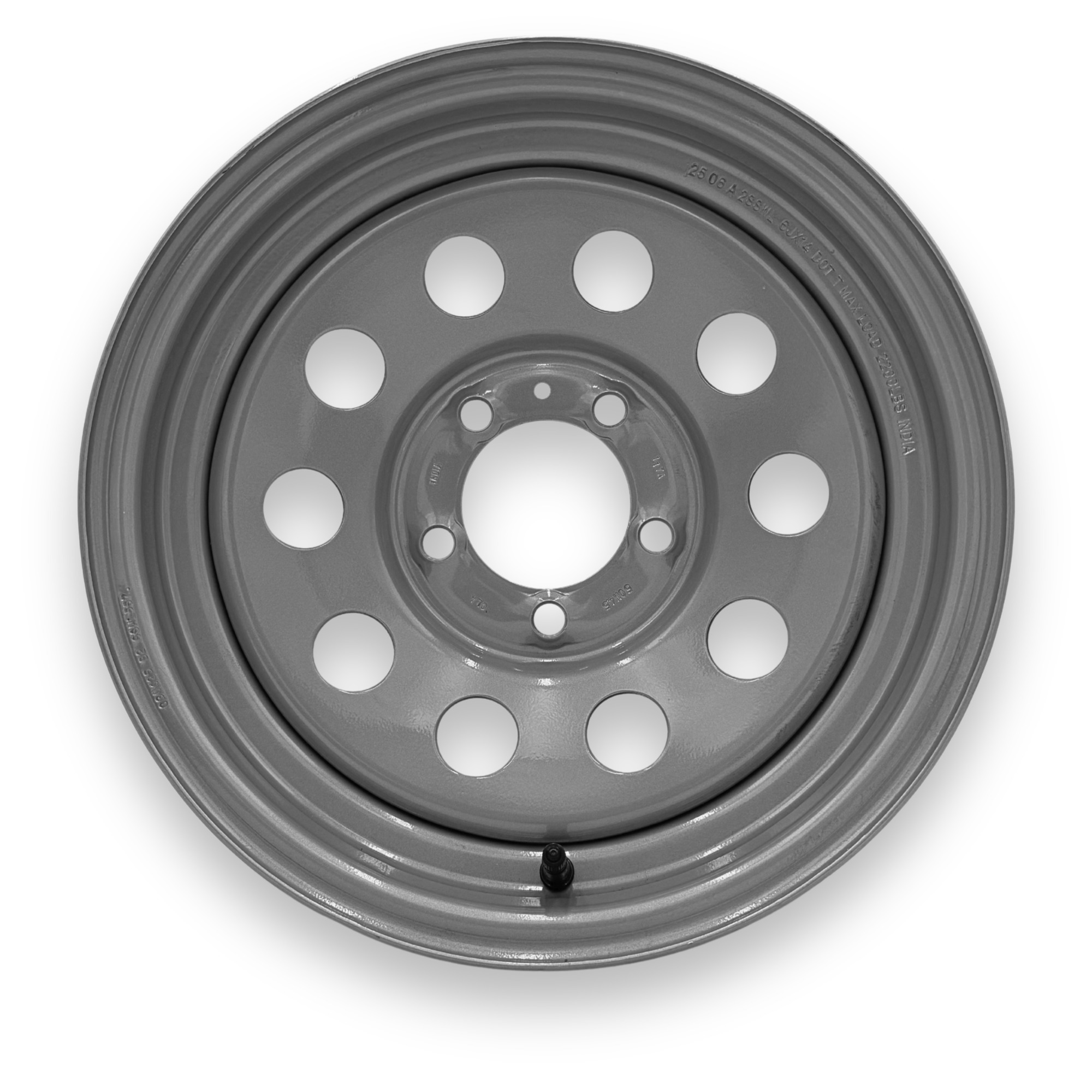 Steel Master 14x6 5 on 4.5 Bolt Modular Silver